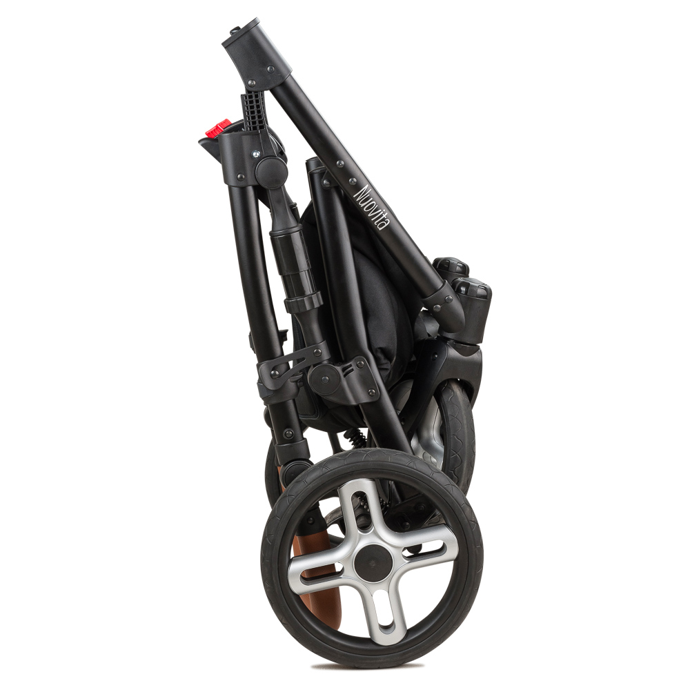 Детская коляска Nuovita Carro Sport 2 в 1, цвет - Grigio nero/Серо-черный  